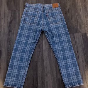Levi’s Plaid Wedgie Straight Fit Womens Jeans